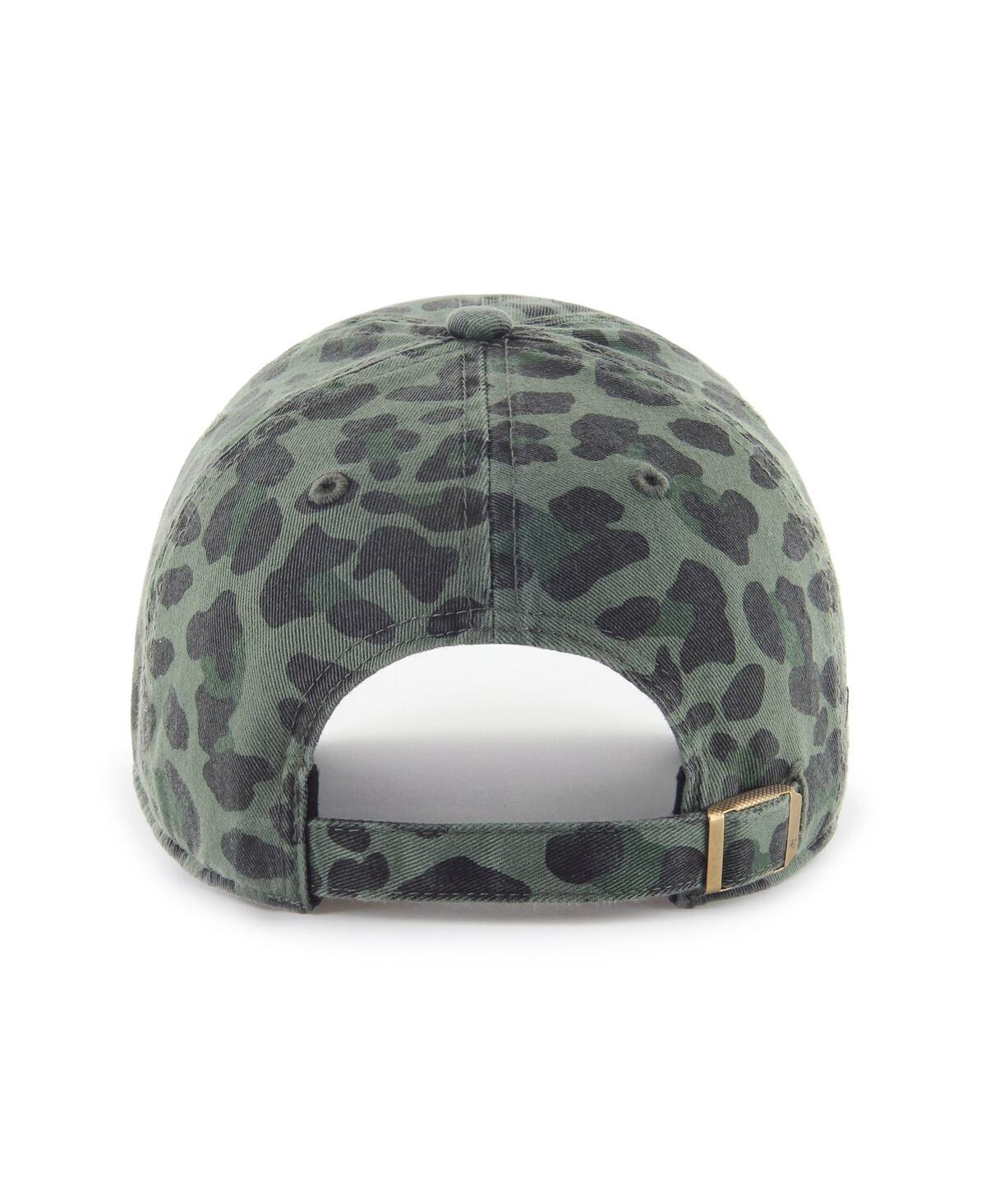 Shop 47 Brand Women's ' Green New York Knicks Bagheera Clean Up Adjustable Hat