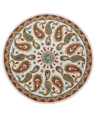 Valentin VLNTA-565 7' x 7' Round Area Rug