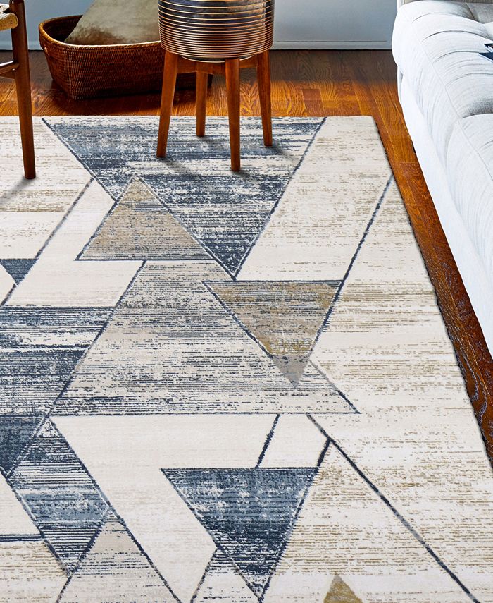 BB Rugs Hudson HUD309 2'6" x 8' Runner Area Rug Macy's