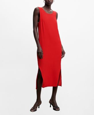 mango bodycon dress Women's Scoop-Back Womens dresses