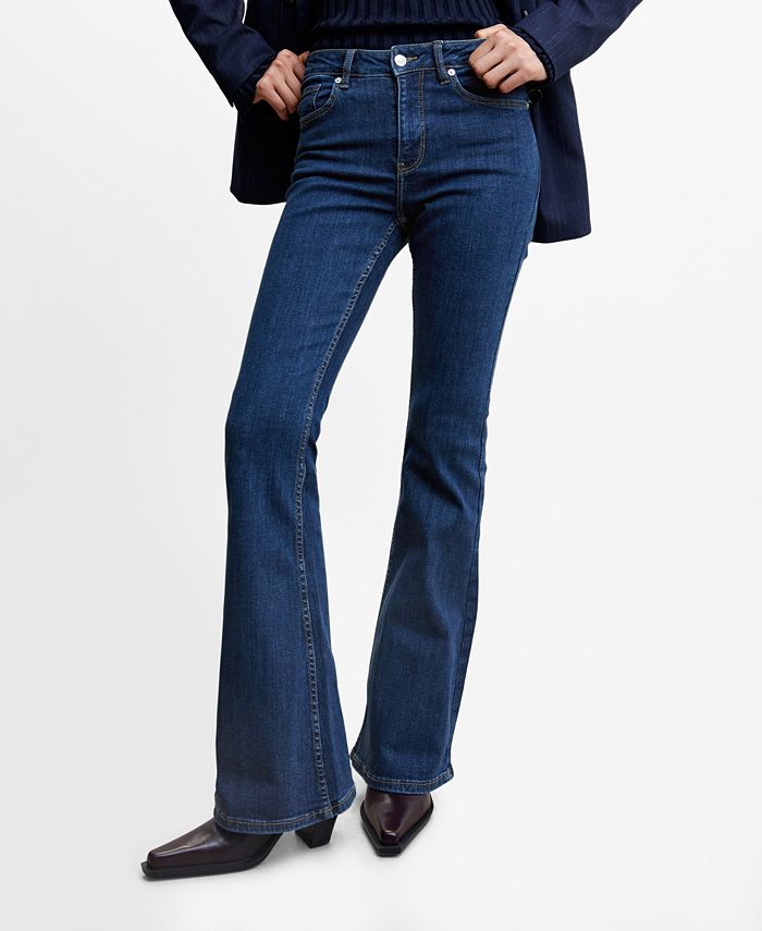 MANGO Women's Medium-Rise Jeans - Macy's