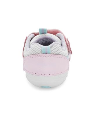 Stride Rite Sneaker Kylo Soft Motion Bambina – Prima Scarpina In Pelle Con Suola Flessibile, Approvata APMA