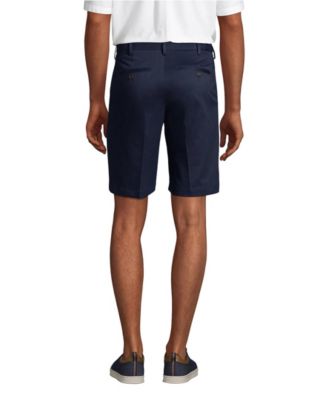 Lands End Мужские джинсы Lands End без застежки Комфортная талия 9 дюймов Однотонный короткий Чино спереди 12390₽