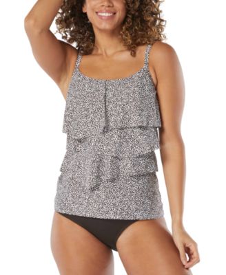 COCO REEF AURA RUFFLE TANKINI TOP IMPULSE HIGH WAIST BOTTOMS