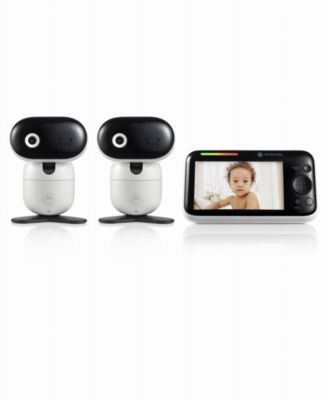 Connect 5.0" Wi-Fi Motorized Video Baby Monitor, 2 Camera Set