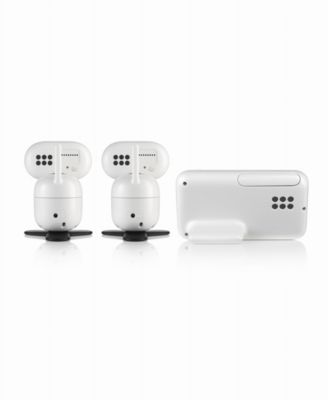 Connect 5.0" Wi-Fi Motorized Video Baby Monitor, 2 Camera Set
