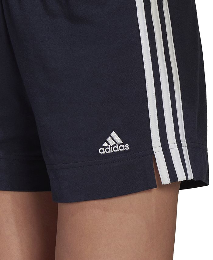 adidas Women's Essentials Slim 3Stripes Shorts Macy's
