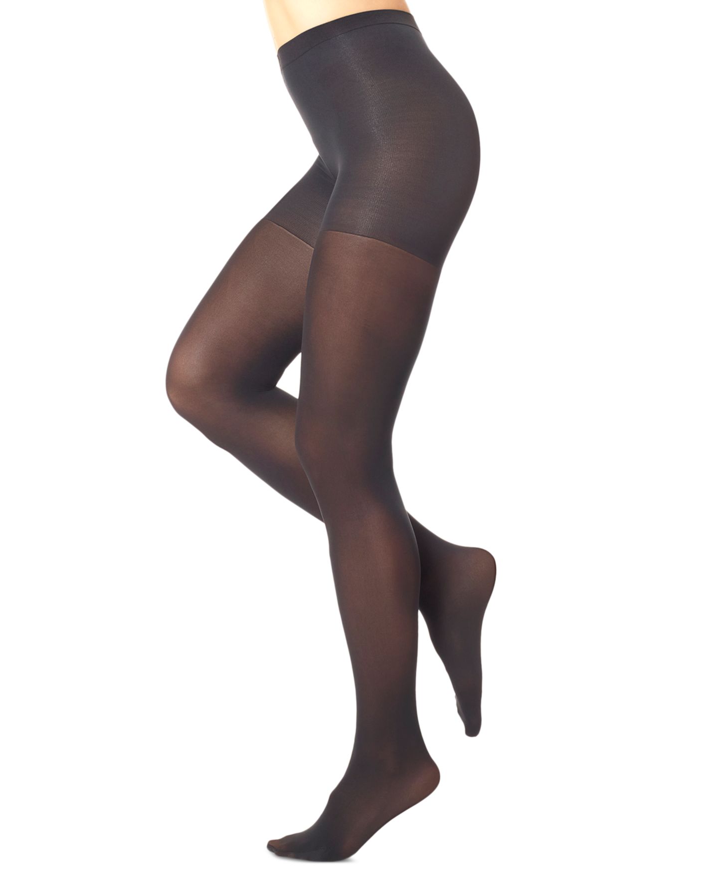 Женские колготки Hue Opaque Shaper Tights U5796, цвет: Чёрный — фото 2