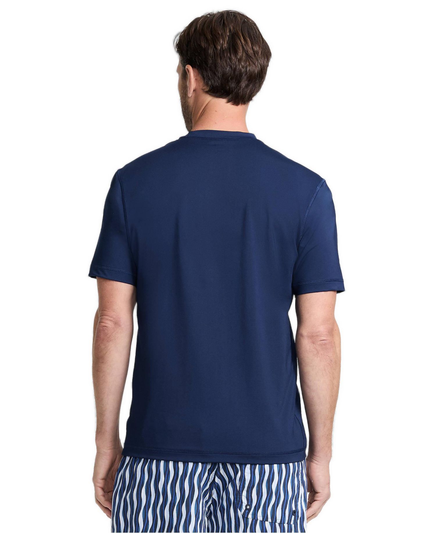 Men's SunShade UPF 50 Short Sleeve Swim Tee Rash Guard