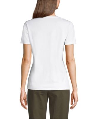 Women's Relaxed Supima Cotton V-Neck T-Shirt