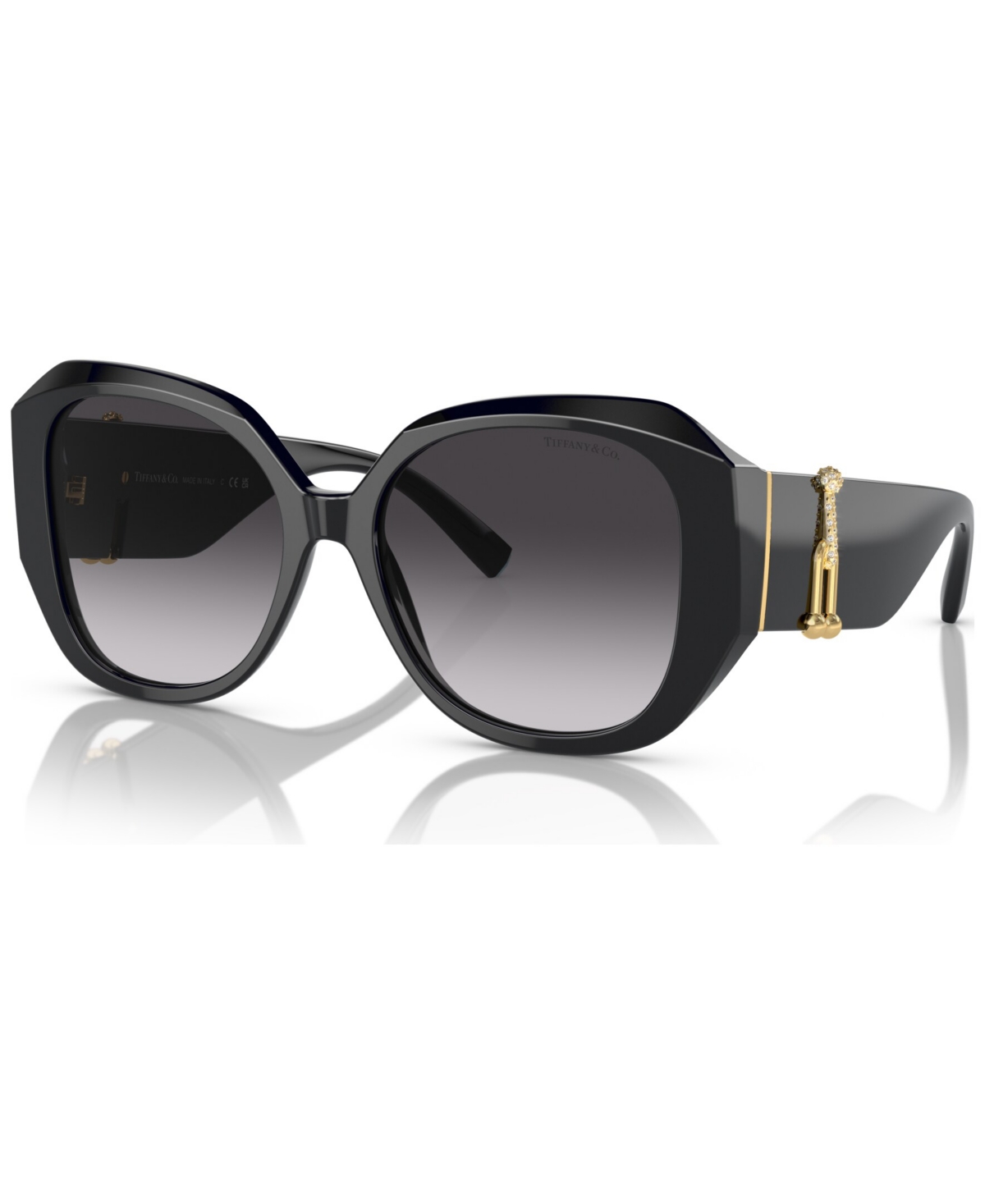 Tiffany & Co Women's Polarized Sunglasses, Tf4218 In Grey Gradient