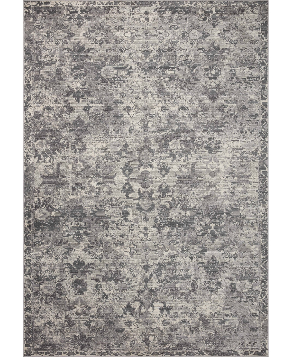 Loloi Indra Ina-04 10' x 14' Area Rug - Charcoal