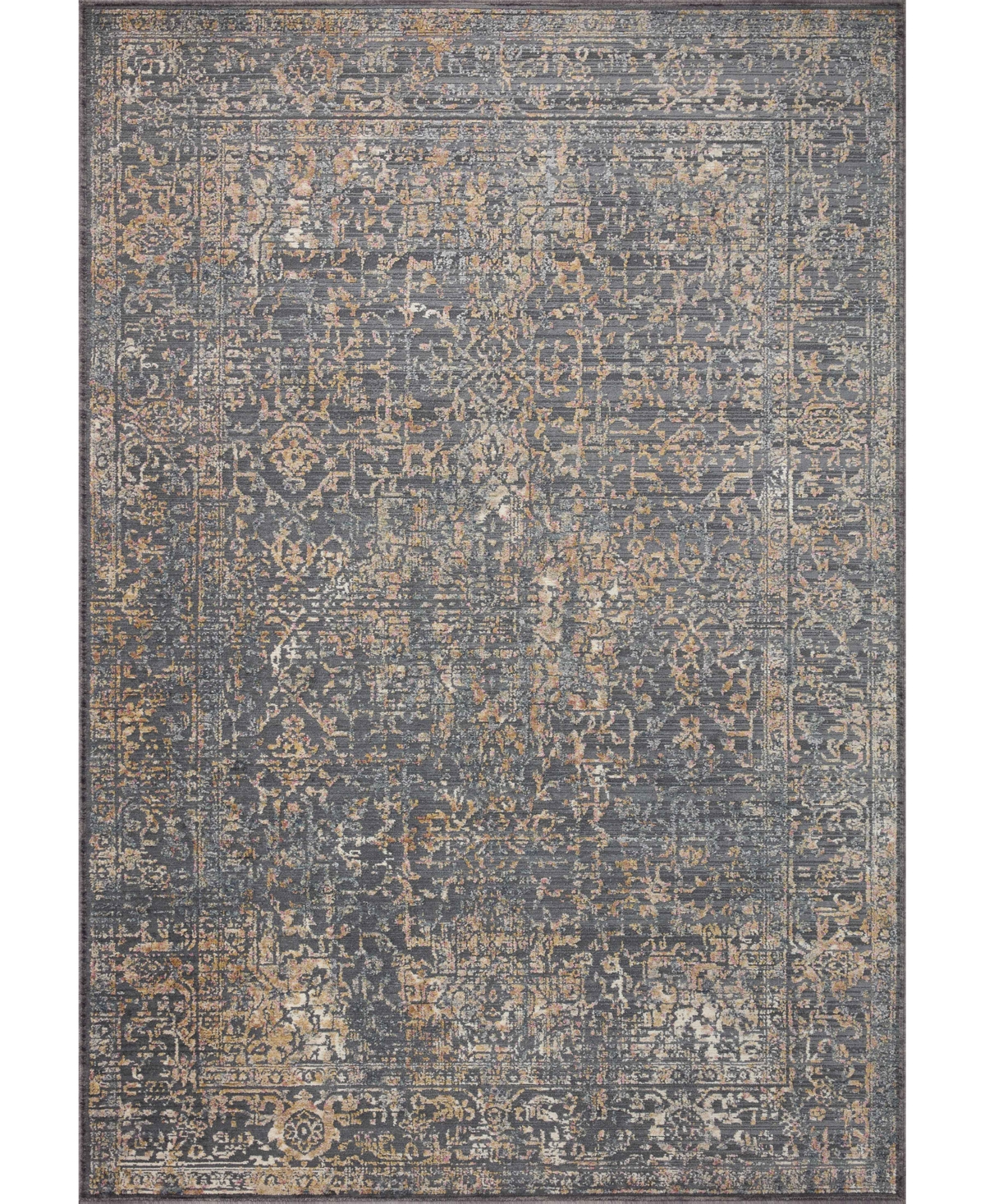 Loloi Indra Ina-05 7'10in x 10' Area Rug - Slate