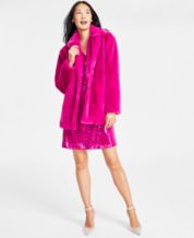 Macys on sale pink coat