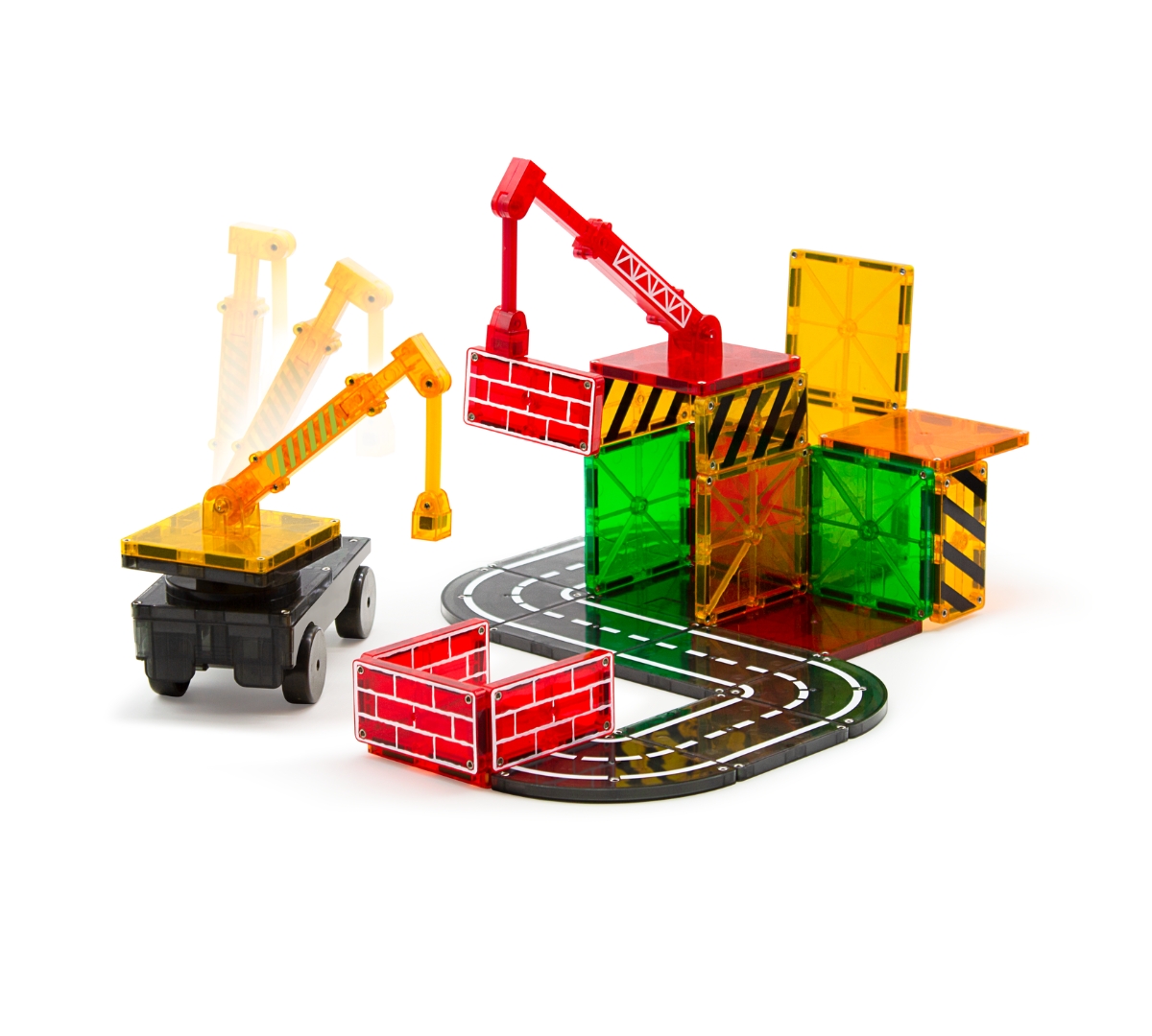 Magna-tilesa Magna-tiles Builder 32-Piece Magnetic Construction Set, Ages 3+ - Assorted Pre-Pack