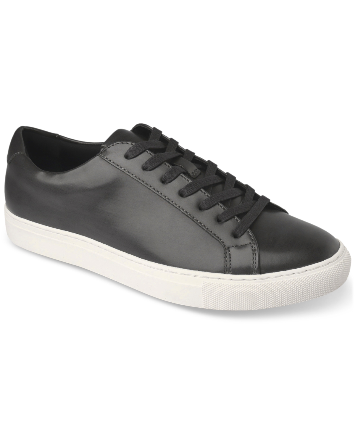 Men's Grayson Lace-Up Sneakers, Created for Macy's - Dark Grey
