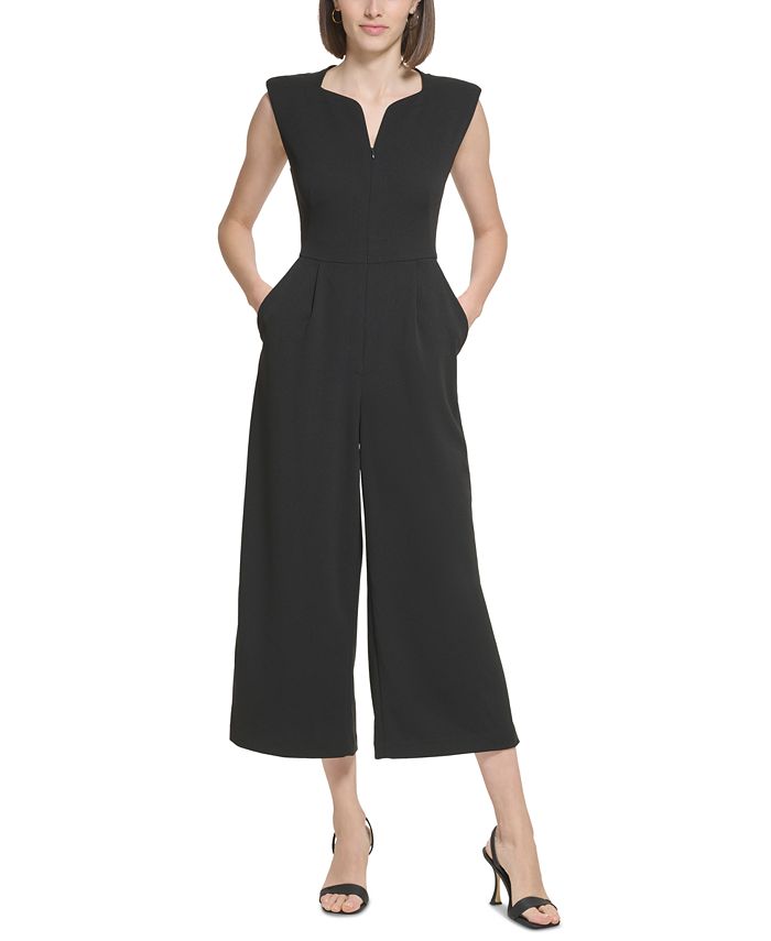 Calvin klein wide leg jumpsuit new arrivals