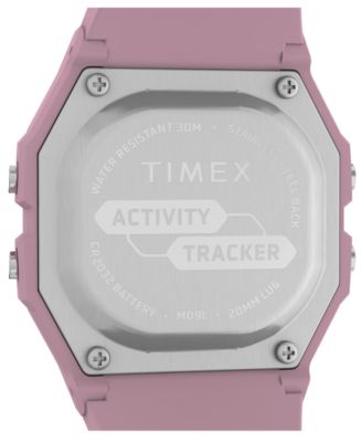 Unisex Digital Ironman Classic Silicone Pink Watch 40mm