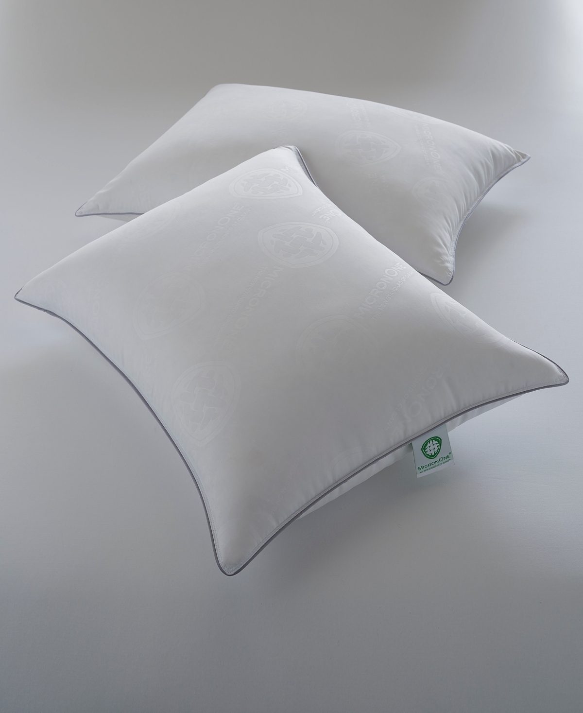 Ella Jayne MicronOne Dust Mite, Bedbug, and Allergen-Free Down Alternative Pillow, Medium Density, - Set of 2