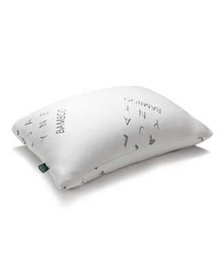 Ella Jayne Bamboo Shredded Memory Foam Pillow Standard Queen Adjustable Density Macy s