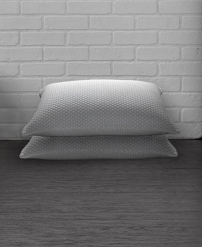 Ella Jayne Cool N' Comfort Medium Density Gel Fiber Pillow with CoolMax