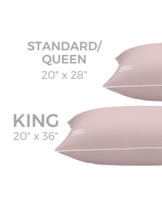 Down Alternative Firm Density 2-Pack Pillows, King