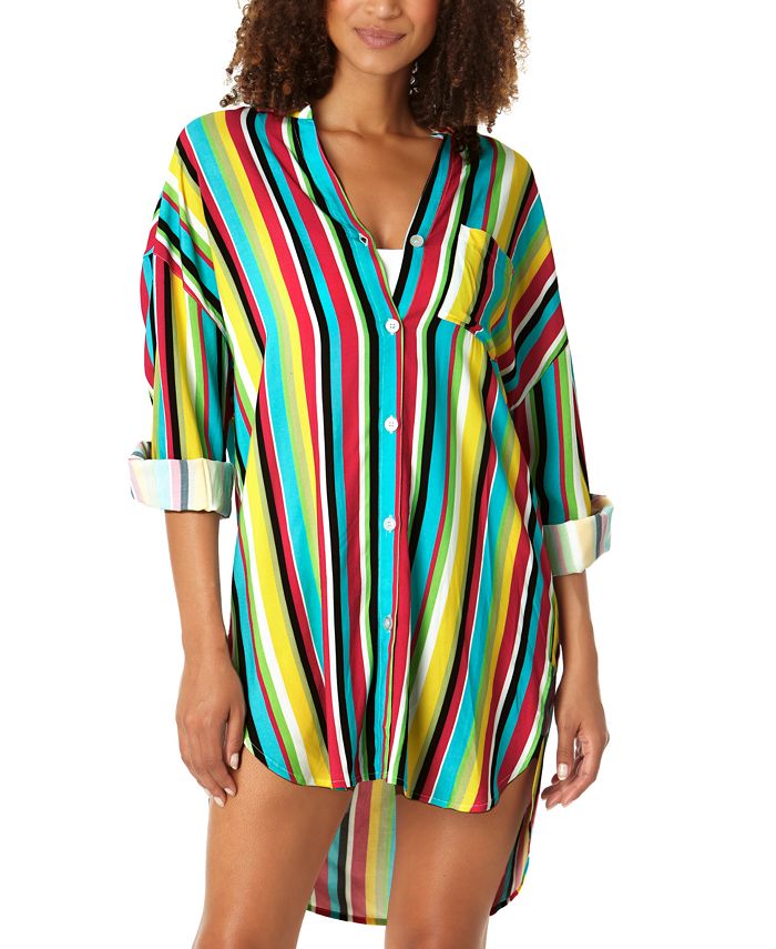 Boyfriend shirt swim cover up sale