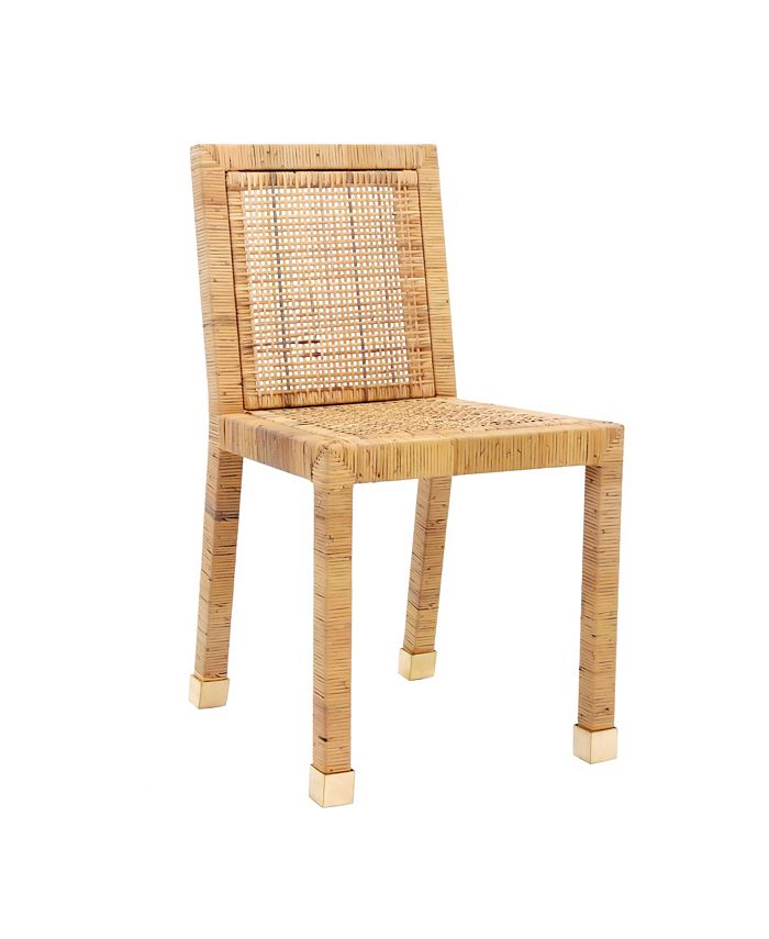 TOV Furniture Amara Rattan Dining Chair Macy's