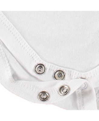 Infant Boys and Girls White Michigan State Spartans Big Logo Bodysuit