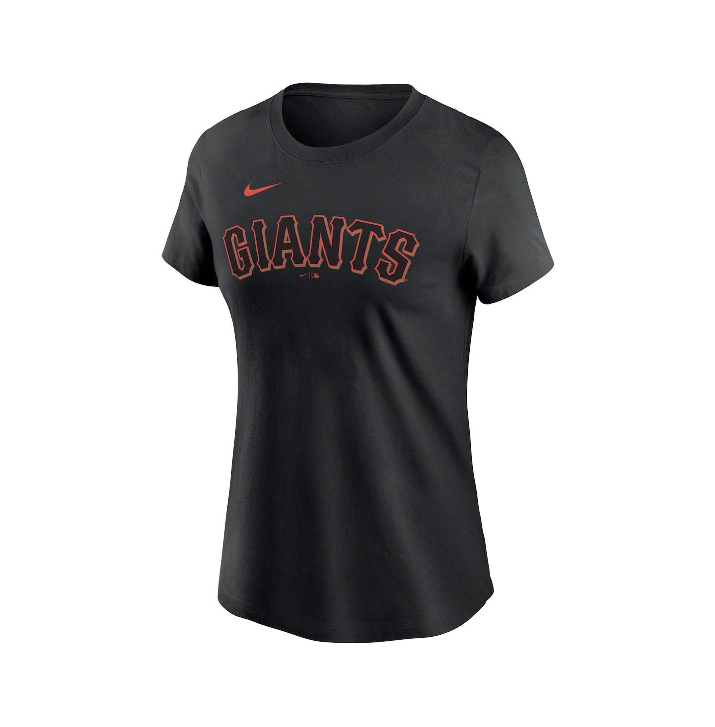 Женская футболка Nike Alyssa Nakken Black San Francisco Giants Name and Number — фото 3
