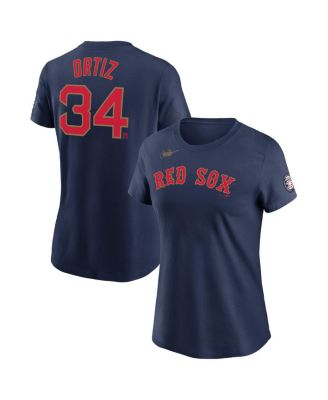 Nike Women's David Ortiz Navy Boston Red Sox Big Papi Name and