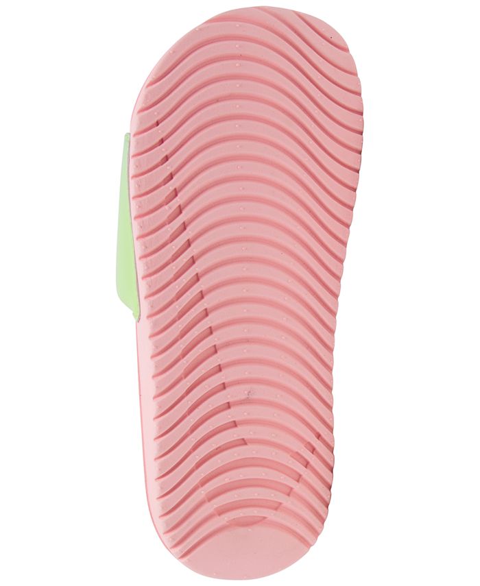 Nike Little Girls Kawa SE2 Tie-Dye Slide Sandals from Finish Line - Macy's