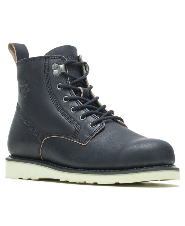 Harley davidson lace up sale boots