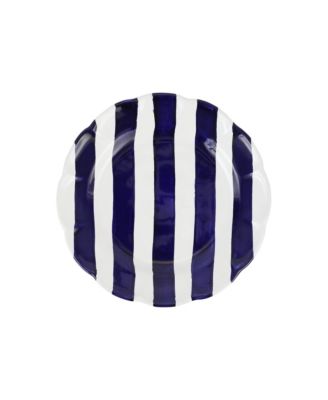 Amalfitana Stripe Salad Plate 8"