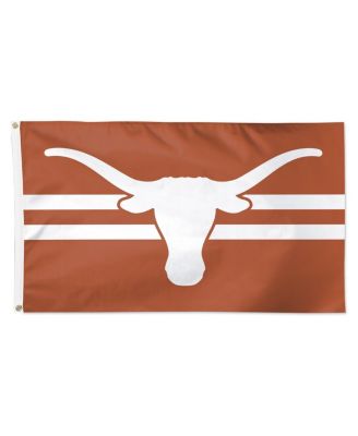 Роскошный односторонний флаг Wincraft Wincraft Texas Longhorns с горизонтальной полосой размером 3 x 5 дюймов
