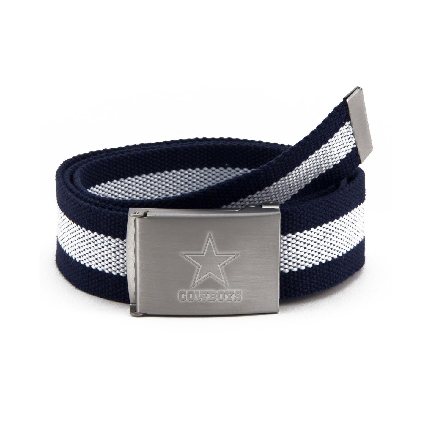 Мужской ремень Eagles Wings Dallas Cowboys Fabric Belt — фото 1