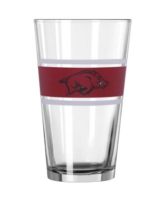 Arkansas Razorbacks 16 Oz Stripe Pint Glass - Macy's