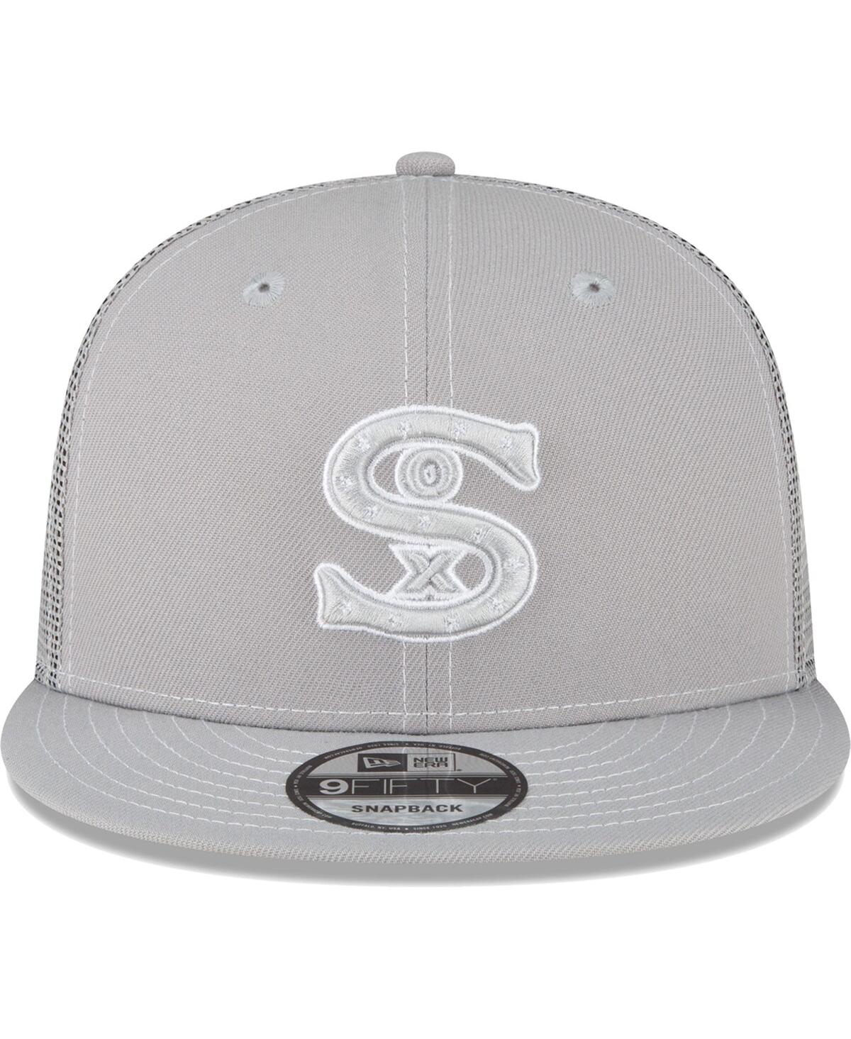 Shop New Era Men's  Gray Chicago White Sox 2023 On-field Batting Practice 9fifty Snapback Hat