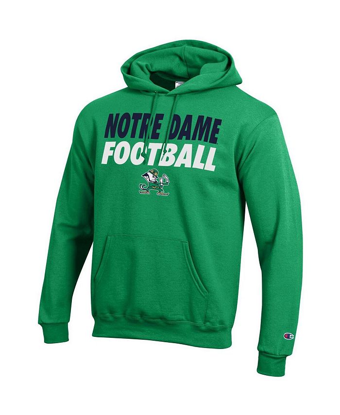 Champion Men's Green Notre Dame Fighting Irish Game Ready Football ...