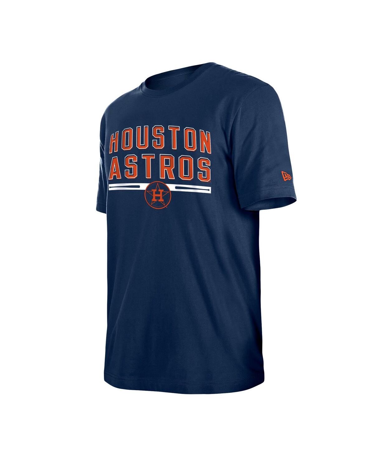 Shop New Era Men's  Navy Houston Astros Batting Practice T-shirt