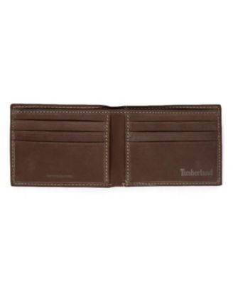 Мужской бумажник-футляр Timberland из нубука в тонком переплете