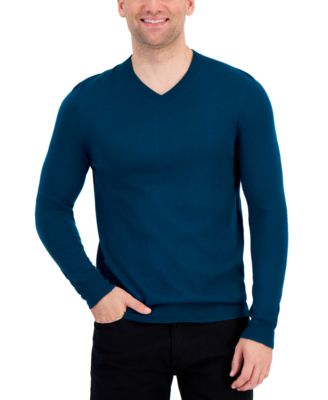 Alfani - Men's Long-Sleeve V-Neck Performance Sweater