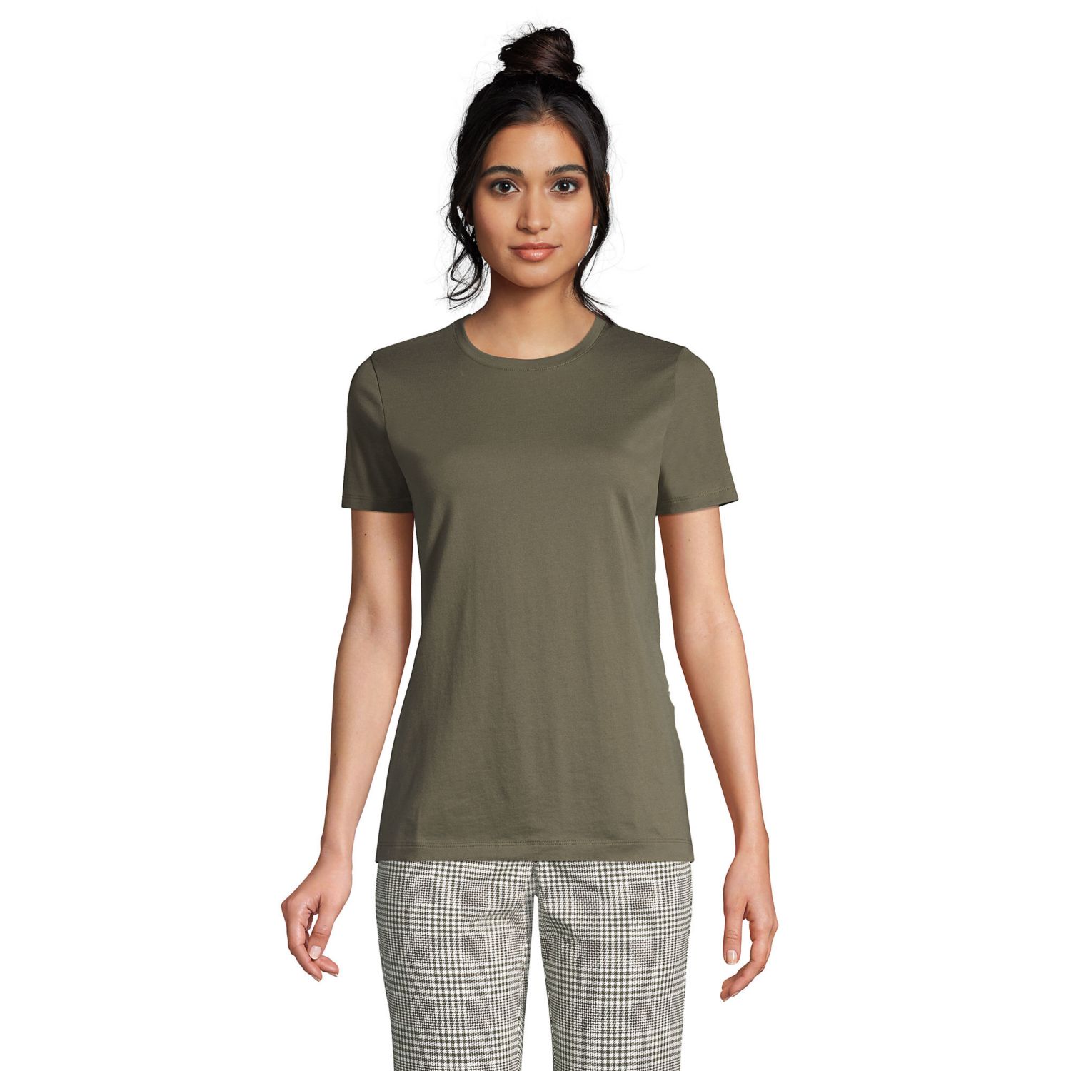 Women's Supima Cotton Crew Neck T-Shirt