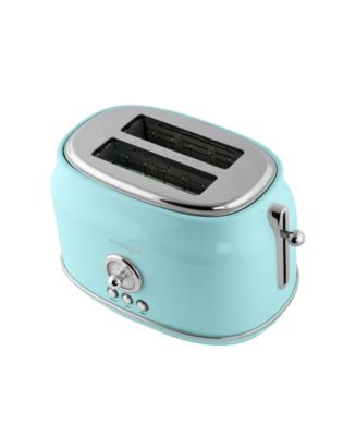Nostalgia My Mini Single Slice Toaster, Aqua