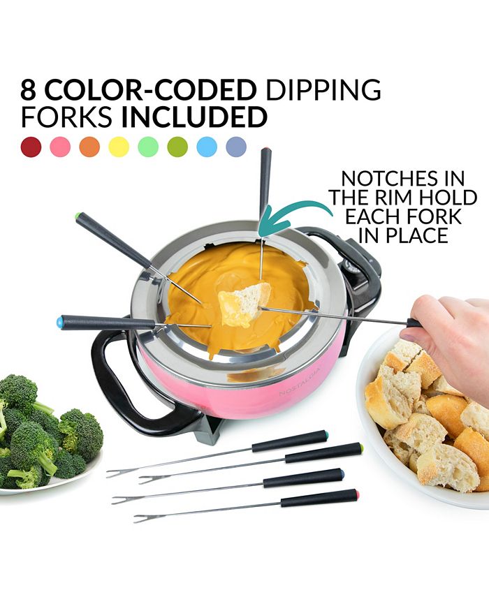Nostalgia 12 Cup Electric Fondue Pot Macy's