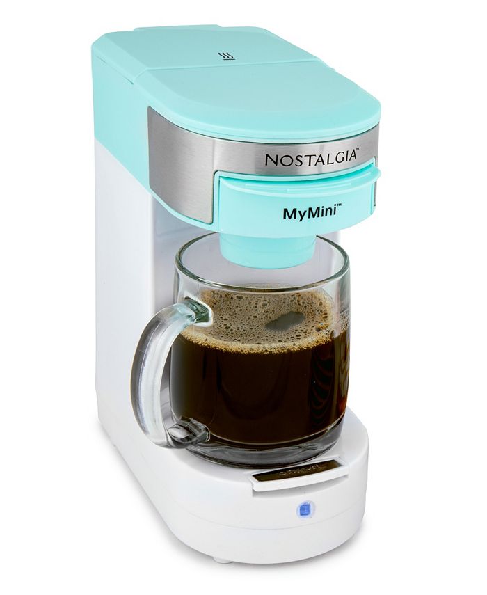 Nostalgia Mymini 14 ounces Single Serve Coffee Maker, Brews KCup Other