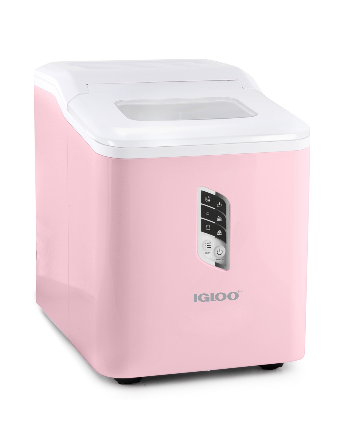 Igloo Self-cleaning 26 Pound Ice Maker Iglicebsc26pk In Pink