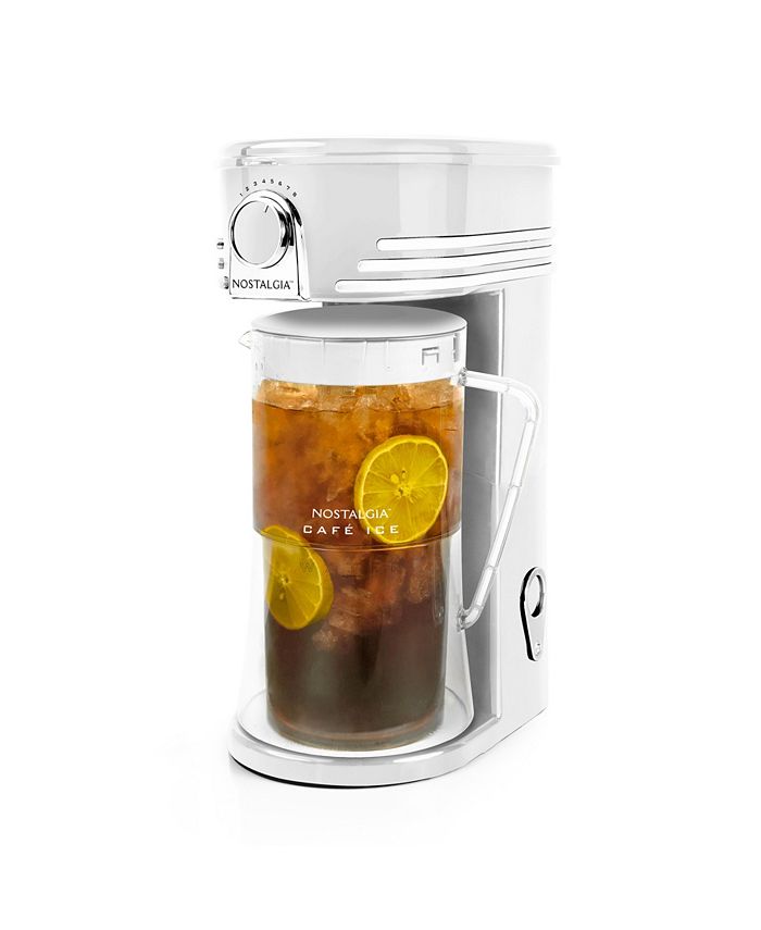 Nostalgia Café Ice 3 Quart Iced Coffee And Tea Brewing System with