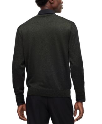 Мужской свитер свободного кроя с V-образным вырезом Hugo Boss BOSS by Hugo Boss 18990₽