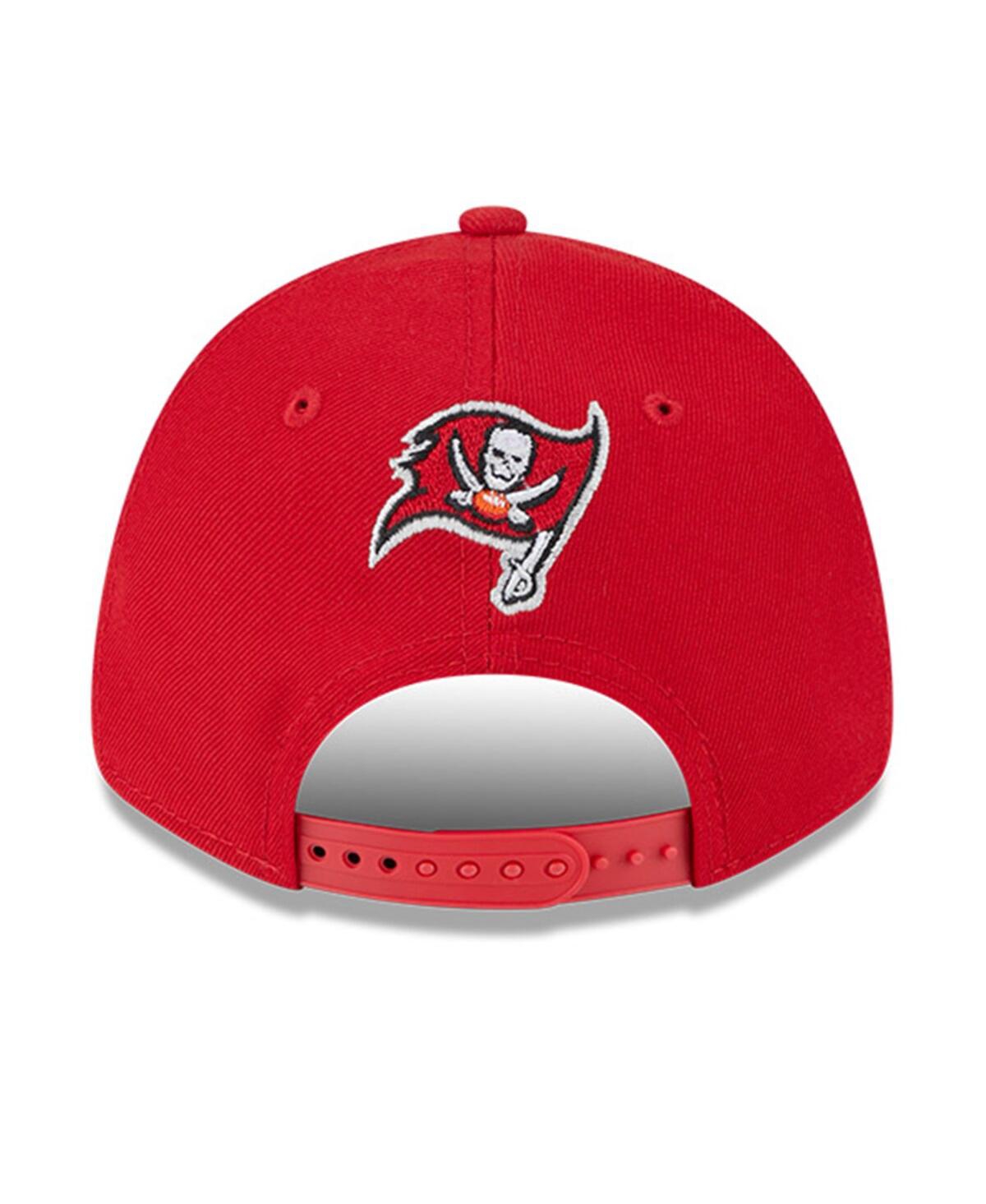 New Era Red Tampa Bay Buccaneers 2023 Nfl Draft 9forty Adjustable Hat In Red